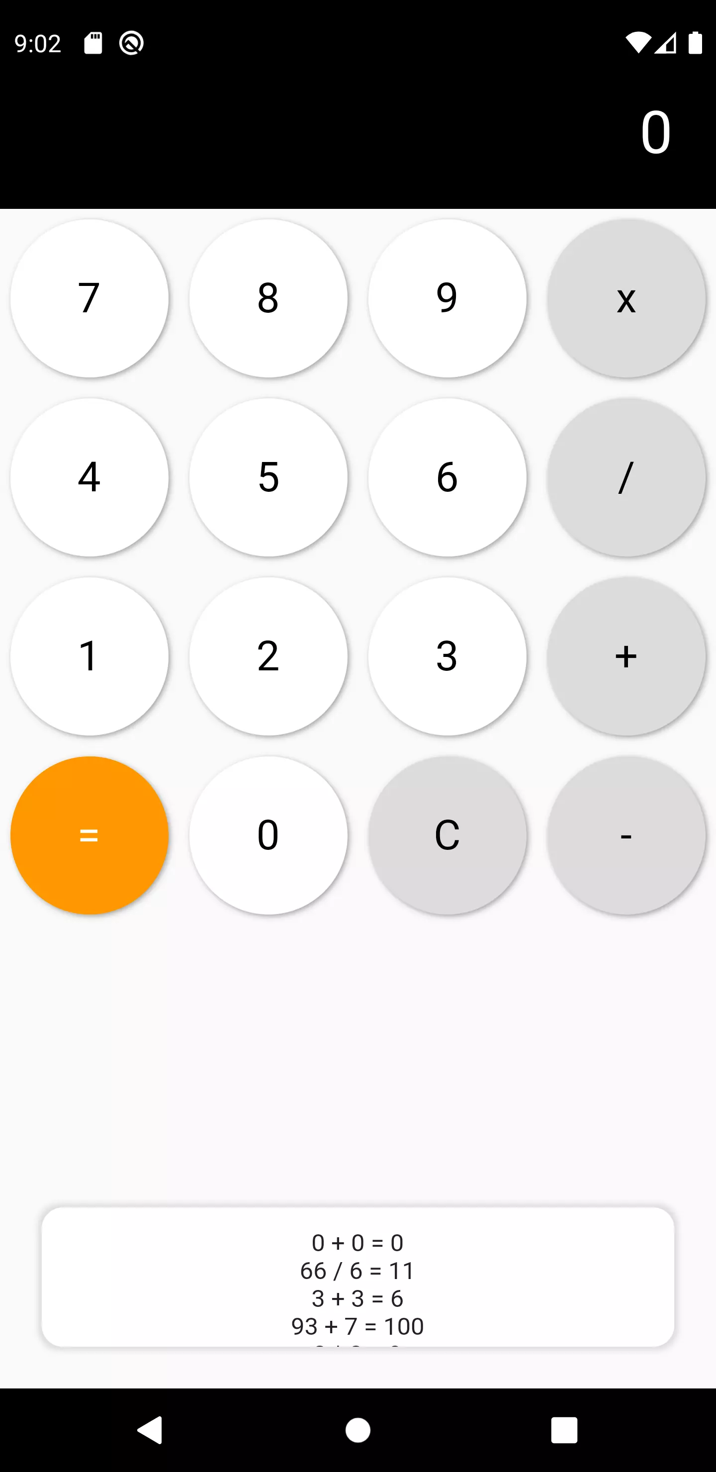 Flutter calculator with history Flutter calculator with history